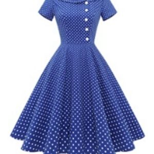 ADORABLE 50s costume swing dress